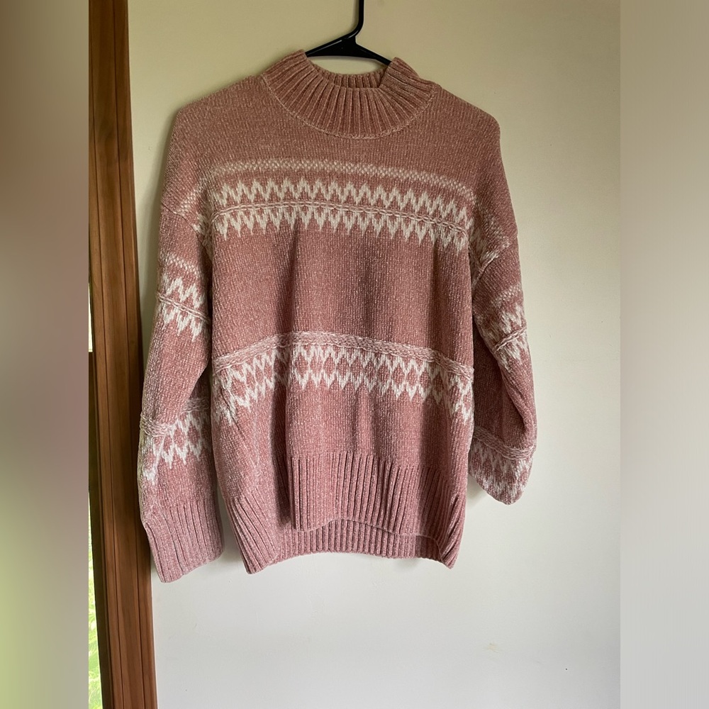 Pink sweater